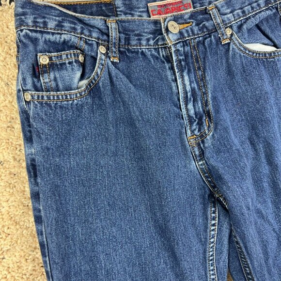 Z. Cavaricci Blue Jeans Womens Size 9 Bell Bottom Boot Cut Cotton Denim - Picture 4 of 10